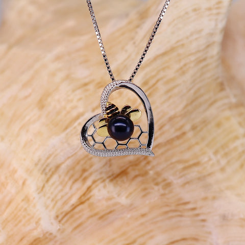 All the Buzz Sterling Bee Pendant
