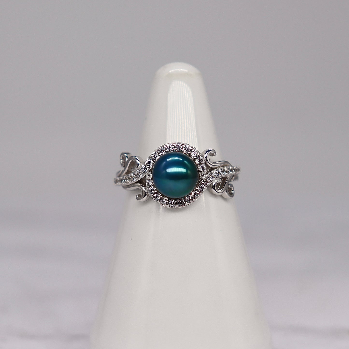 Deep Passion Sterling Silver Ring