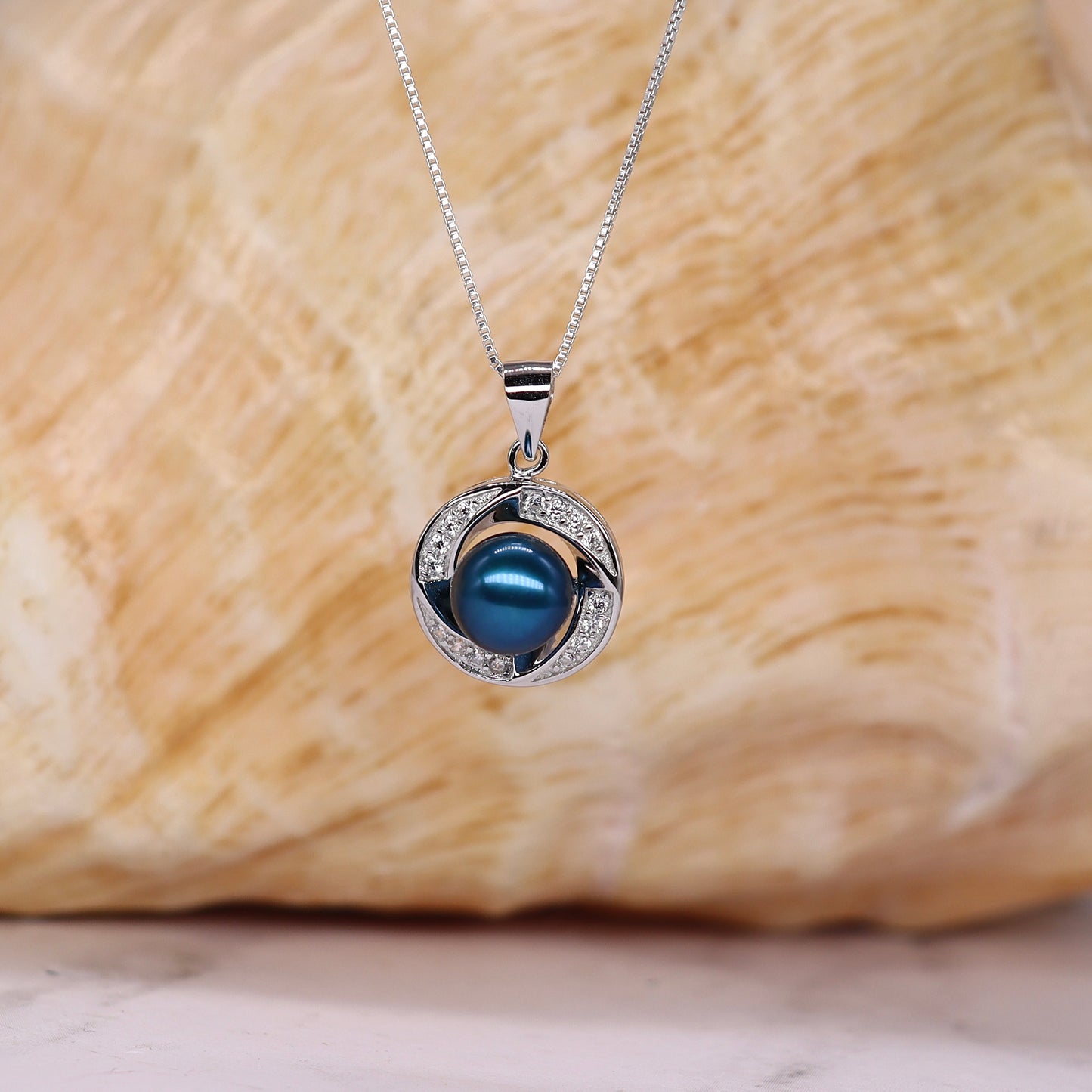 Eye of the Storm Sterling Silver Pendant